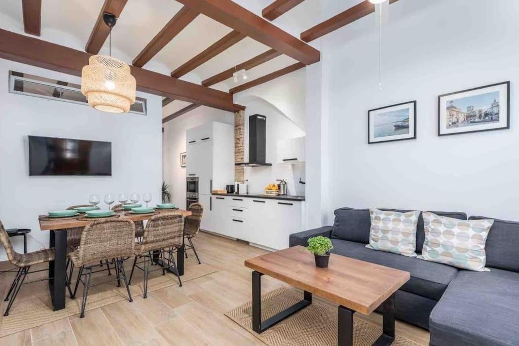 Cabanyal Sunny Beach House 瓦伦西亚 外观 照片